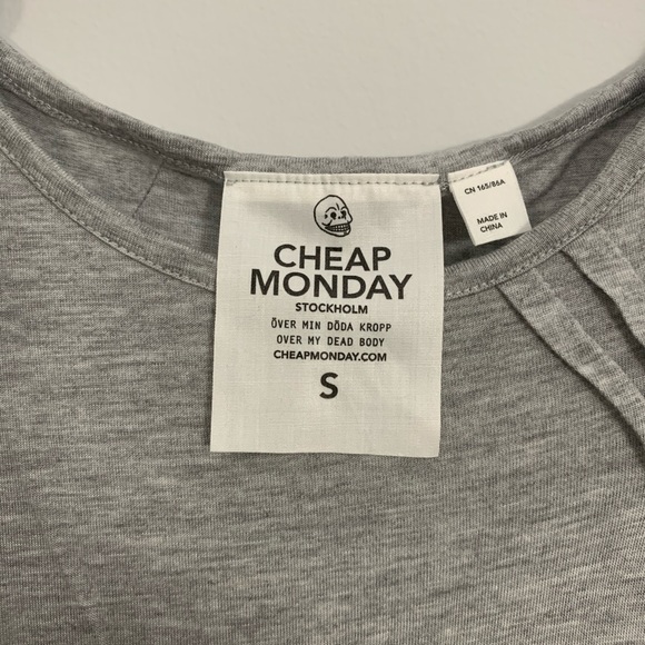 Like New! CHEAP MONDAY Pleated Shift Dress - Picture 6 of 8